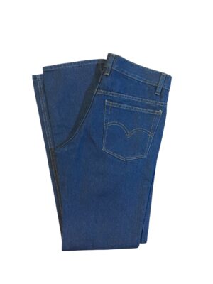 Pantalón de mezclilla sin cinta reflejante